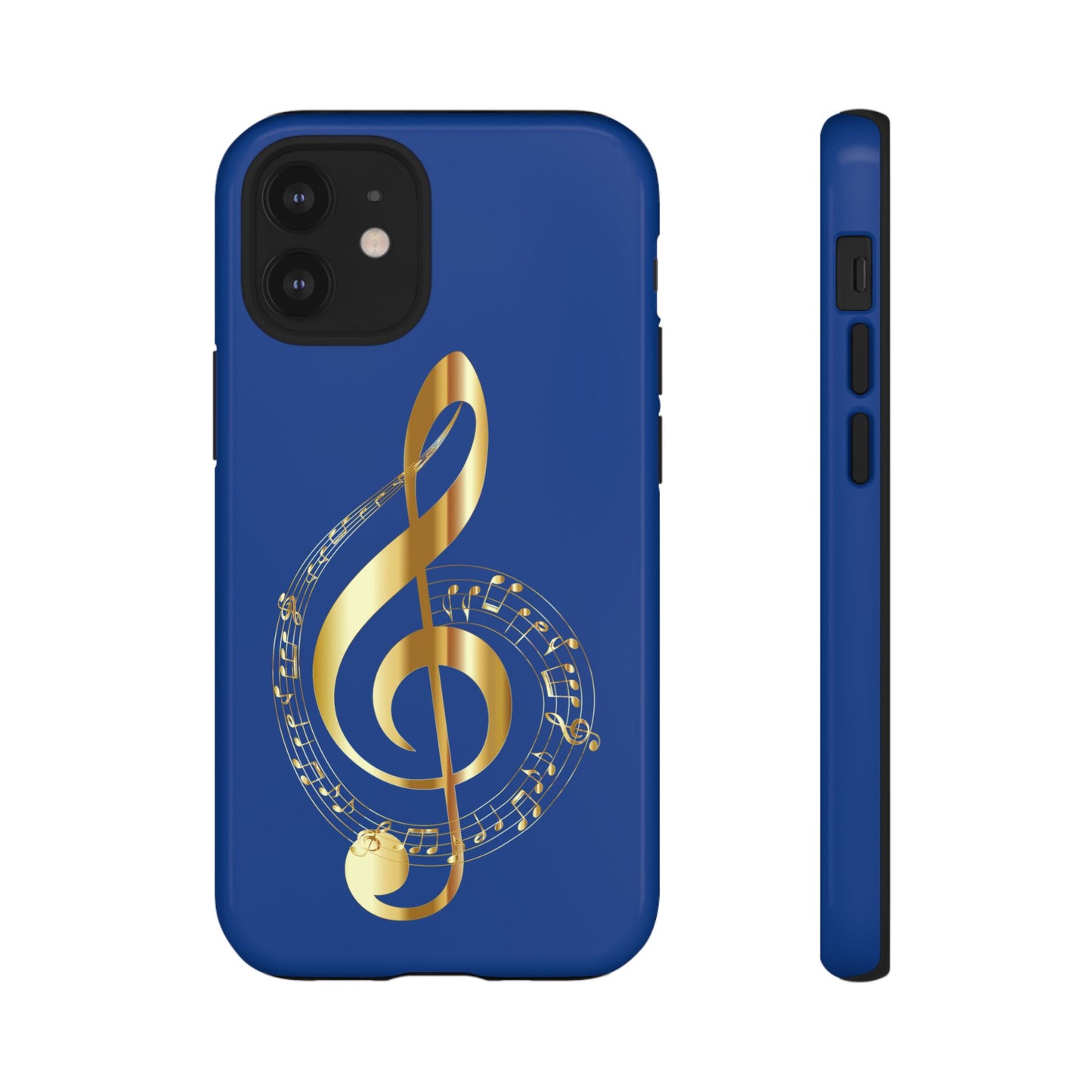 Tough Cases Blue and Gold Musical Note