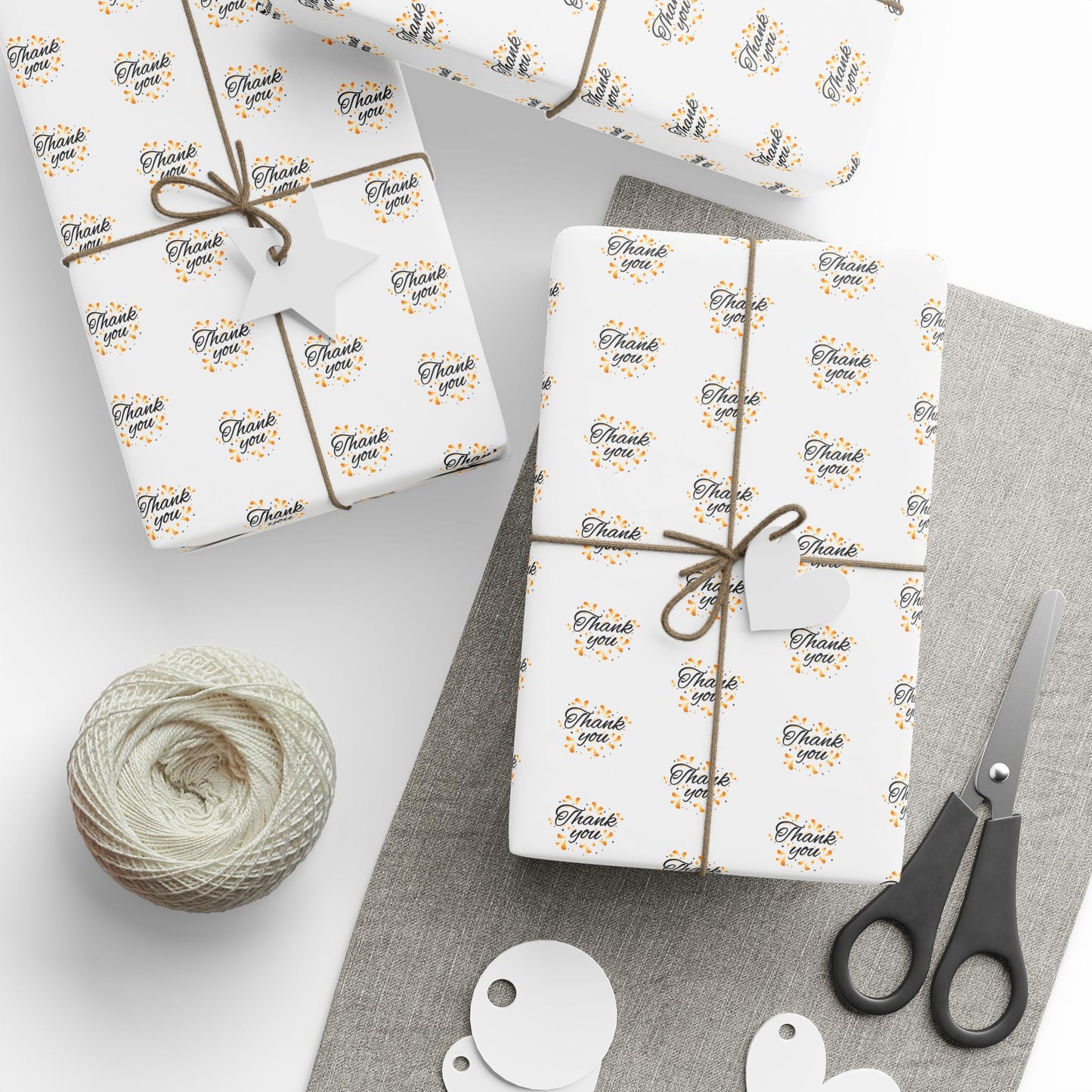 Wrapping Paper Roll — Thank you wrapping paper