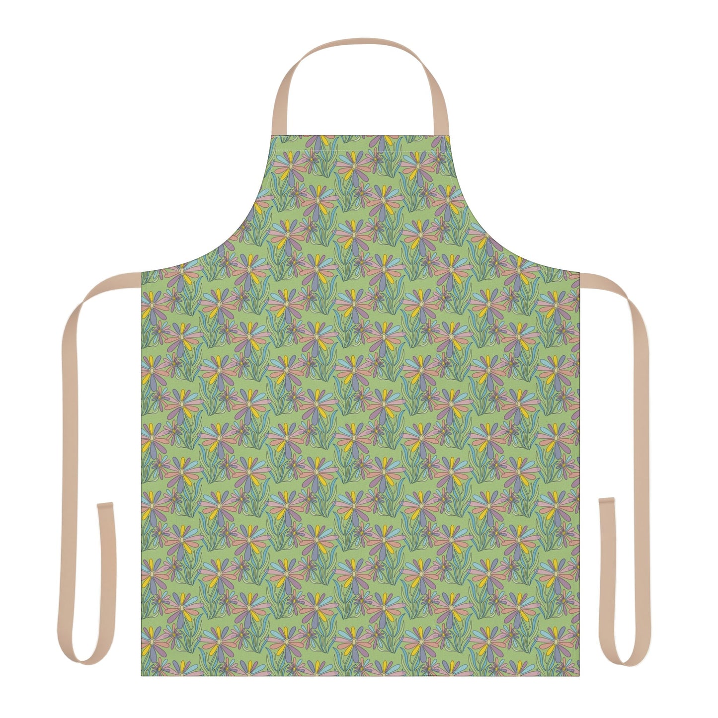 Apron, 5-Color Straps (AOP)