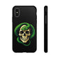Skull & Snake Phone Case | Tough Cases, Protective Cover, Edgy Phone Accessories, Gothic Gift, Halloween Decor