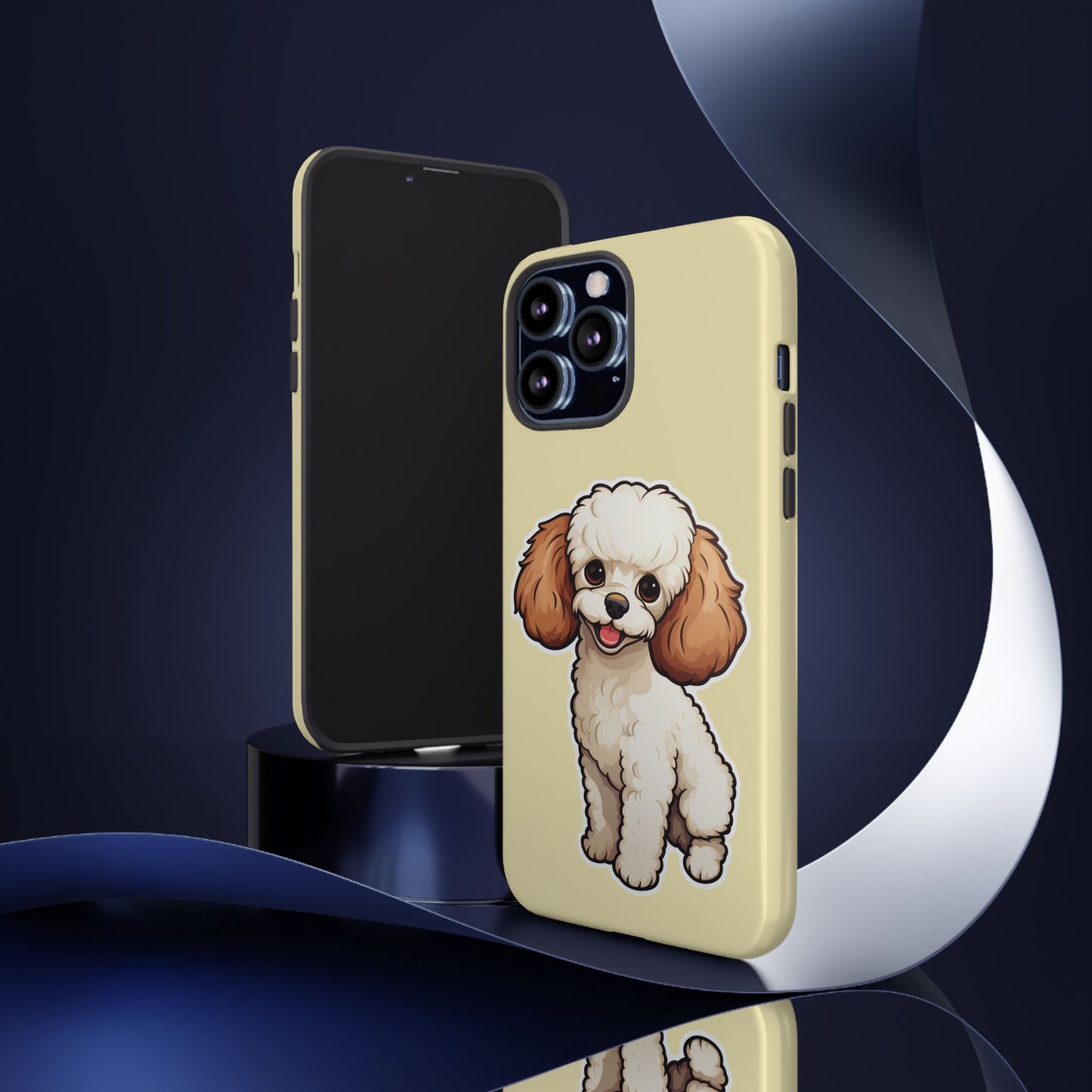 Cute Dog Phone Case, Pet Lover Gift, Custom Phone Cover, Cartoon Dog Case, Durable Phone Accessory