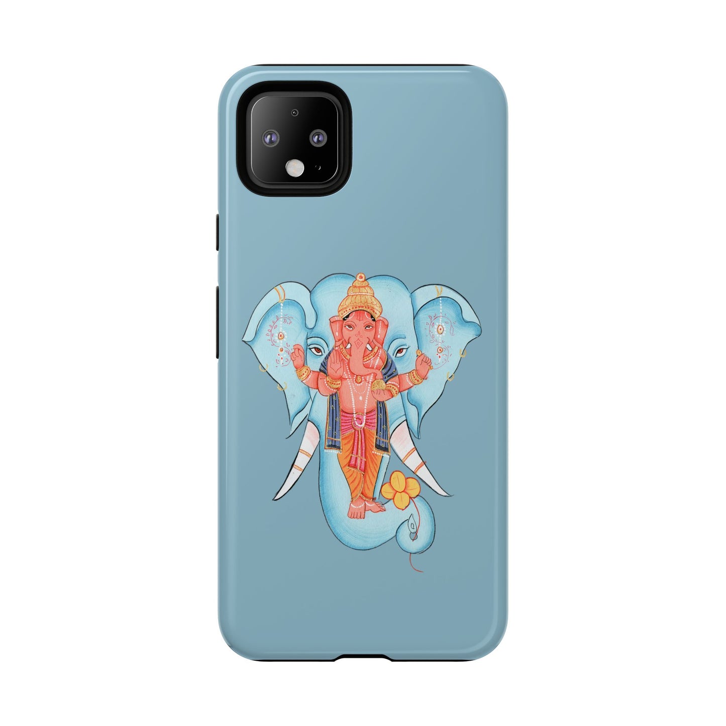 Tough Cases: Ganesh-Inspired Phone Case, Bohemian Phone Cover, Hindu Art Accessory, Festival Gift, Protective Phone Shell