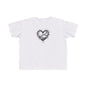 Toddler's Heart & Thorn Tee, Cute Kids T-Shirt, Children's Graphic Shirt, Gift for Toddlers, Cool Summer Outfit