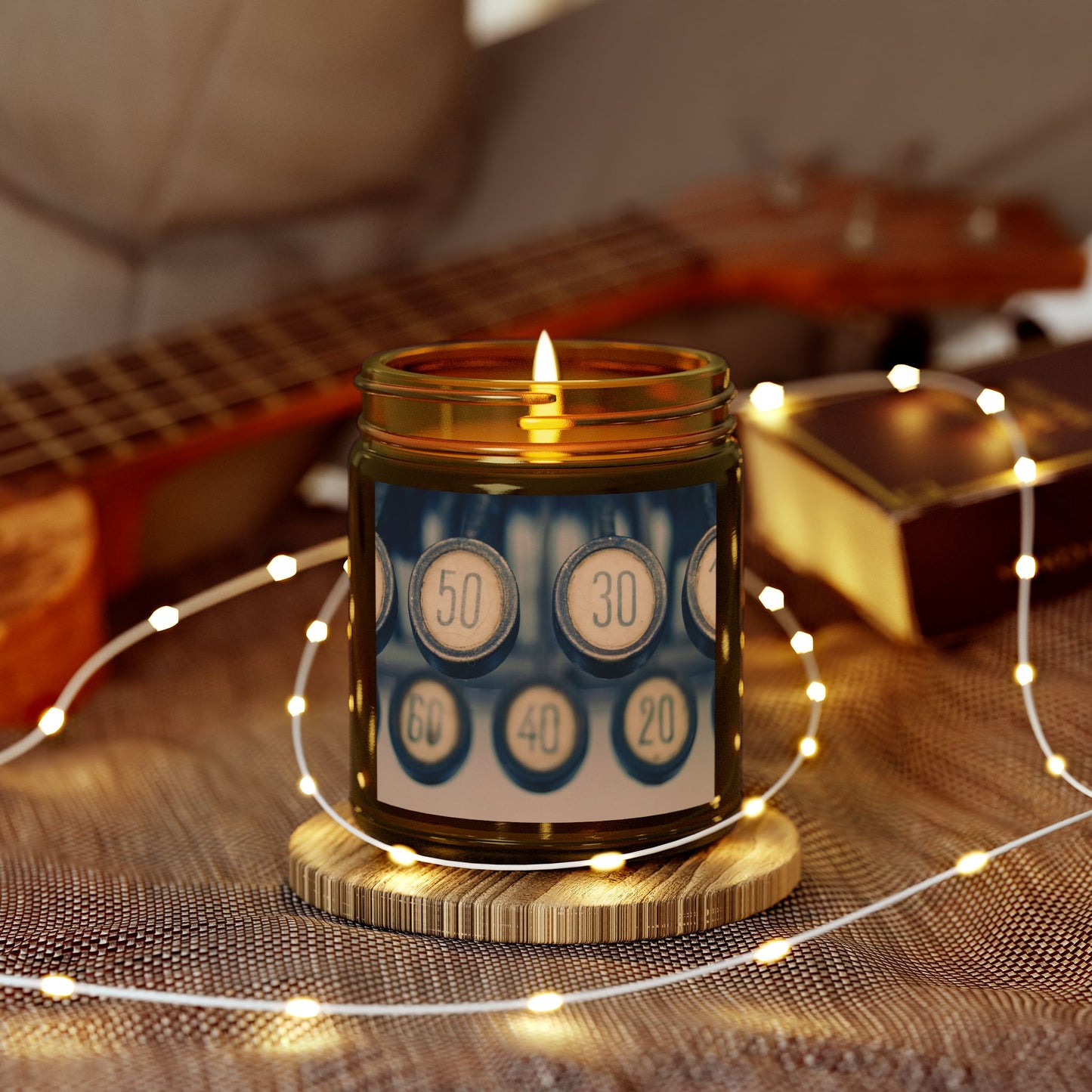 Coconut Apricot Scented Candle, Relaxing Home Fragrance, Aromatherapy Gift, Birthday Candle, Self-Care Essential, Eco-Friendly Decor