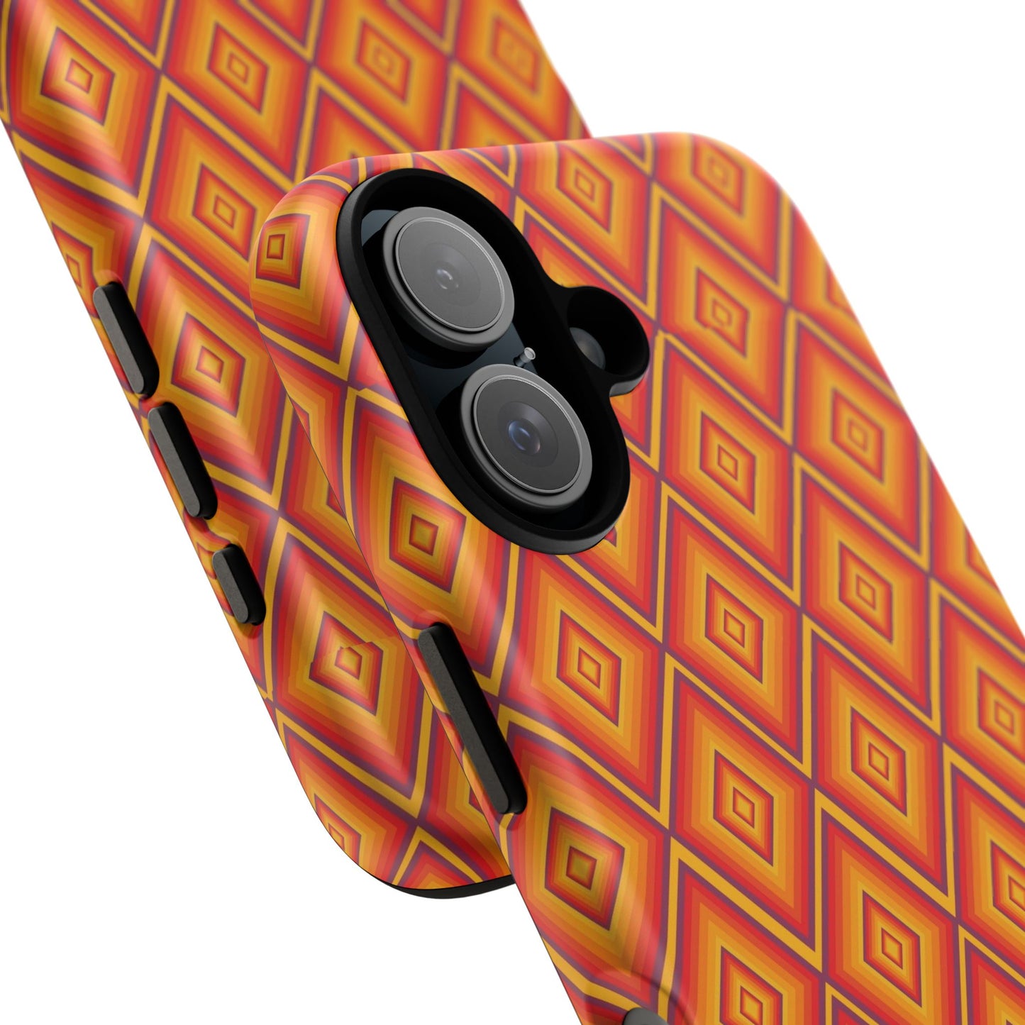 Geometric Phone Case, Tough Cases for Protection, Stylish Smartphone Cover, Vibrant Patterned Phone Accessory, Unique Gift Idea, [...]