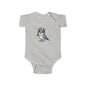Cute Bird Illustration Infant Bodysuit, Baby Outfit, Newborn Gift, Toddler Apparel, Baby Shower Present, Cute Animal Onesie