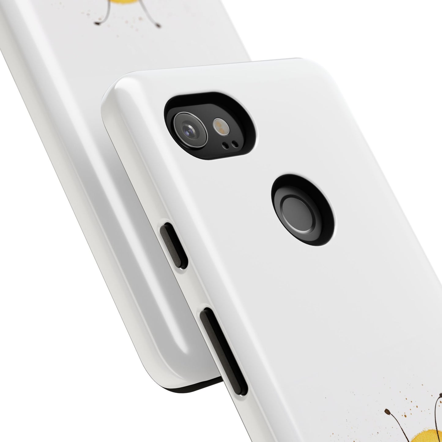 Bee Phone Case, Cute Bee Design, Tough Phone Cover, Gift for Nature Lovers, Floral Bee Mobile Case, Bee-themed Accessory