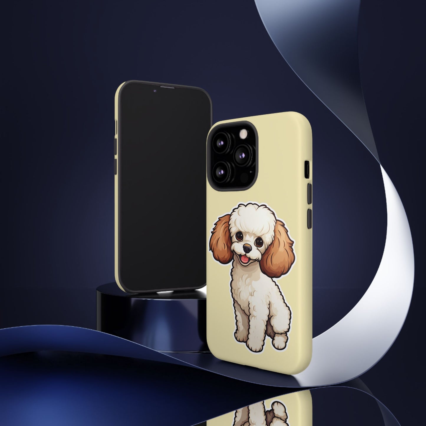 Cute Dog Phone Case, Pet Lover Gift, Custom Phone Cover, Cartoon Dog Case, Durable Phone Accessory
