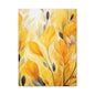 Gorgeous Yellow Matte Canvas Art Print, Stretched, 1.25"