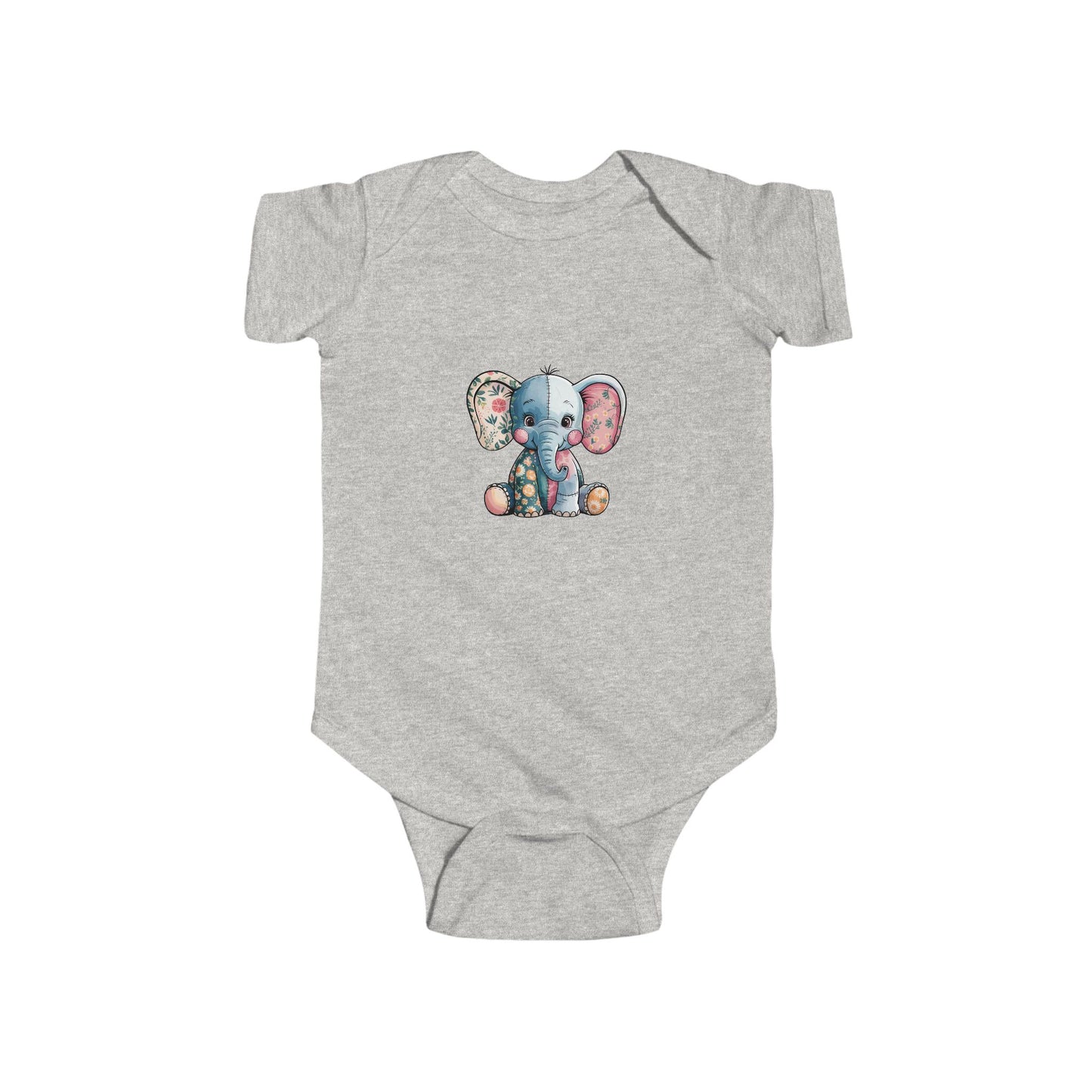 Adorable Baby Elephant Bodysuit, Cute Infant Onesie, Baby Shower Gift, Toddler Apparel, Nursery Birthday Outfit, Animal Lover Clothing