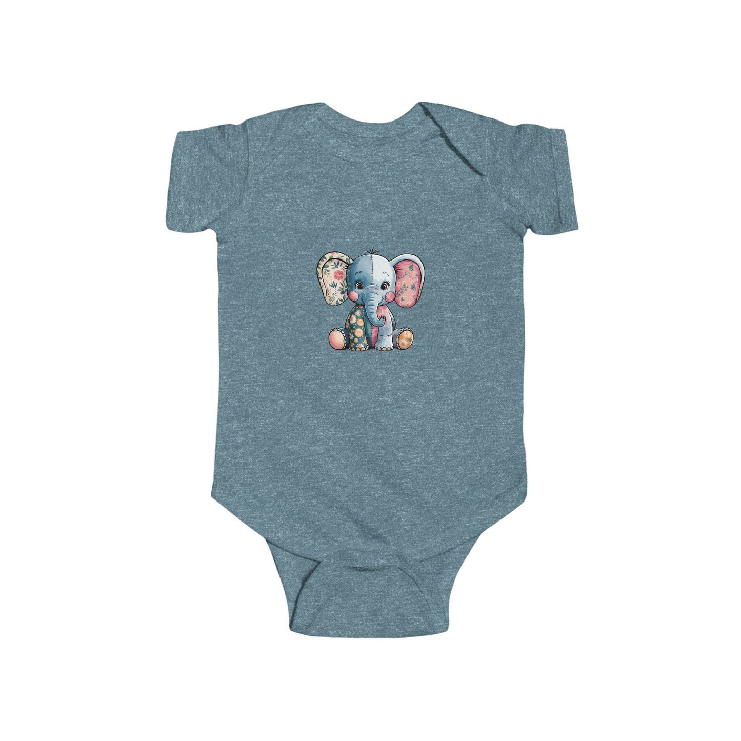 Adorable Baby Elephant Bodysuit, Cute Infant Onesie, Baby Shower Gift, Toddler Apparel, Nursery Birthday Outfit, Animal Lover Clothing