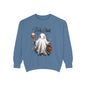 Spooky Ghost Sweatshirt | Trick or Treat Apparel, Halloween Gift, Cozy Unisex Top, Fall Fashion, Casual Wear