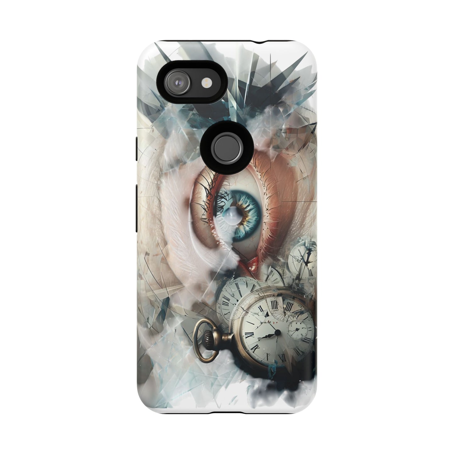 Artistic Eye Phone Case, Unique Smartphone Cover, Whimsical Gift for Art Lovers, Trendy Tech Accessory, Birthday Present, Holiday Gift