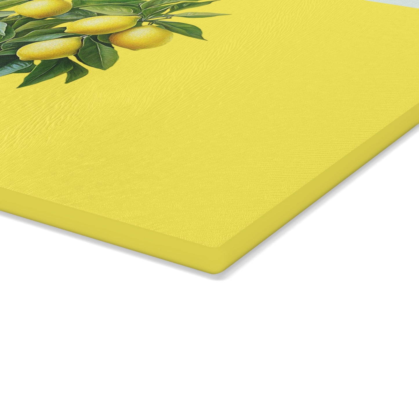 Lemon Tree Glass Cutting Board, Kitchen Decor, Culinary Gift, Cooking Essentials, Housewarming Gift, Home Chef Accessory