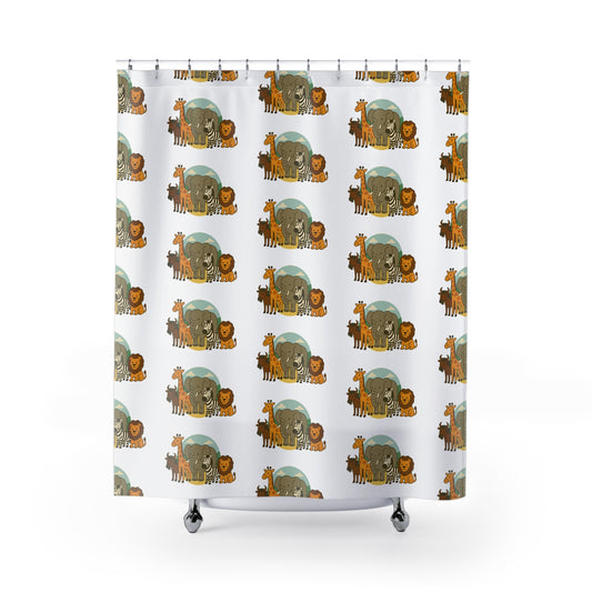 Shower Curtains lions