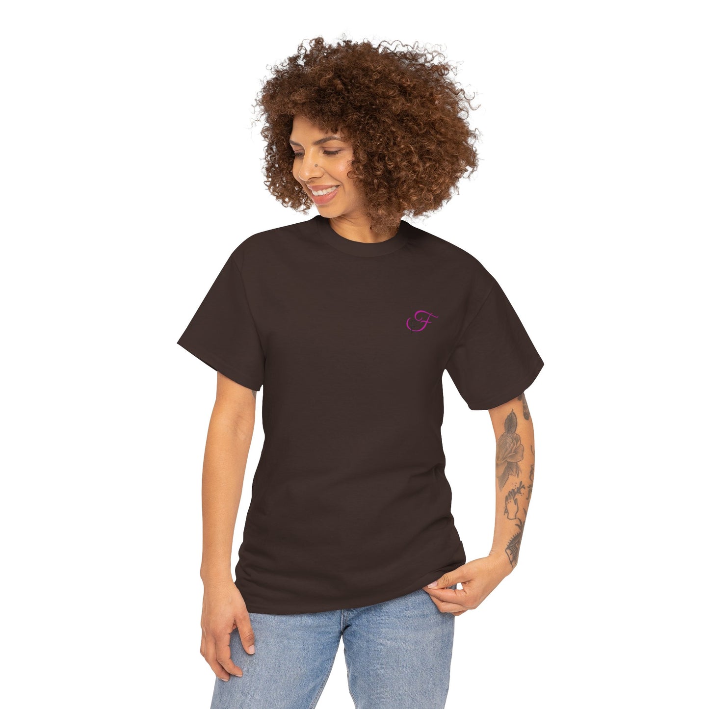 Funkin' Fabulous Tee — Pink Gown Illustration Women's Empowerment T‑Shirt
