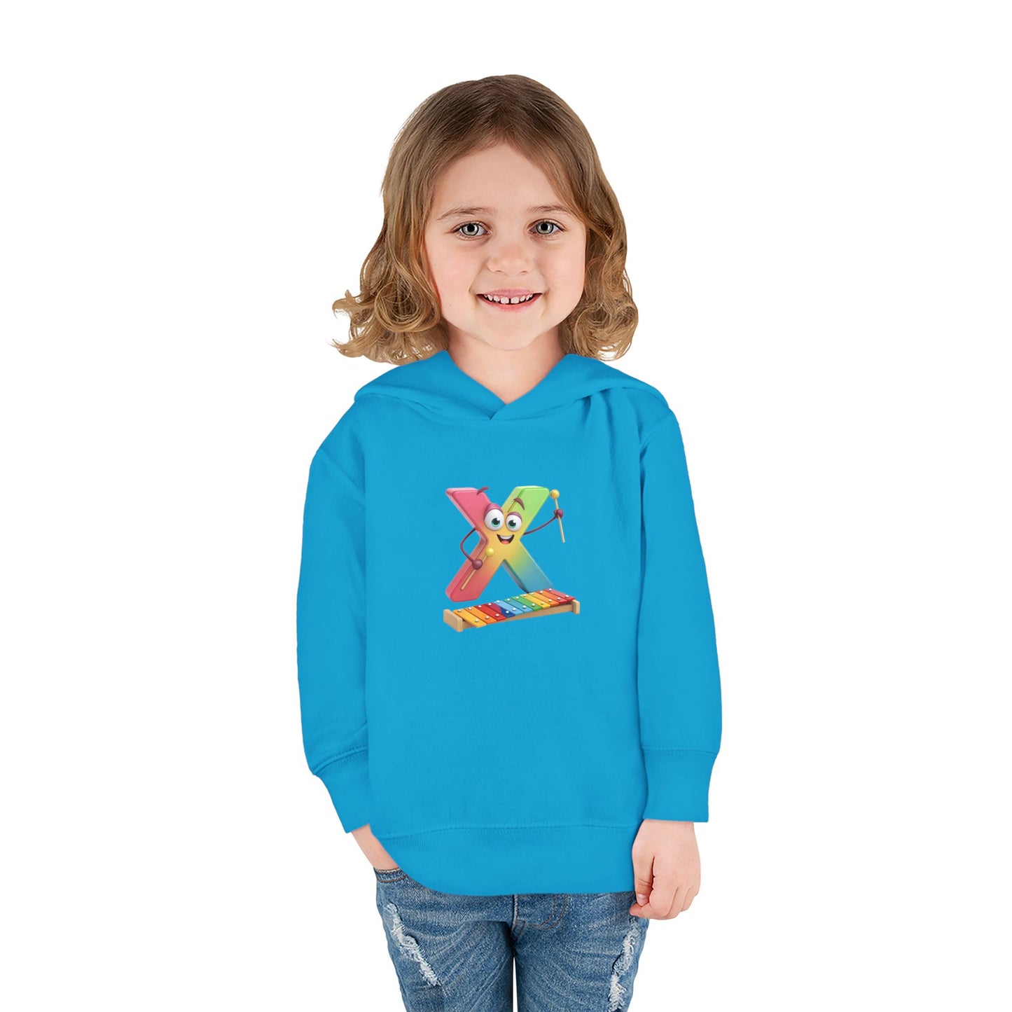 Colorful Toddler Fleece Hoodie with Fun Character, Kids Pullover, Children's Outerwear, Playful Hoodie for Kids, Gift for Toddlers