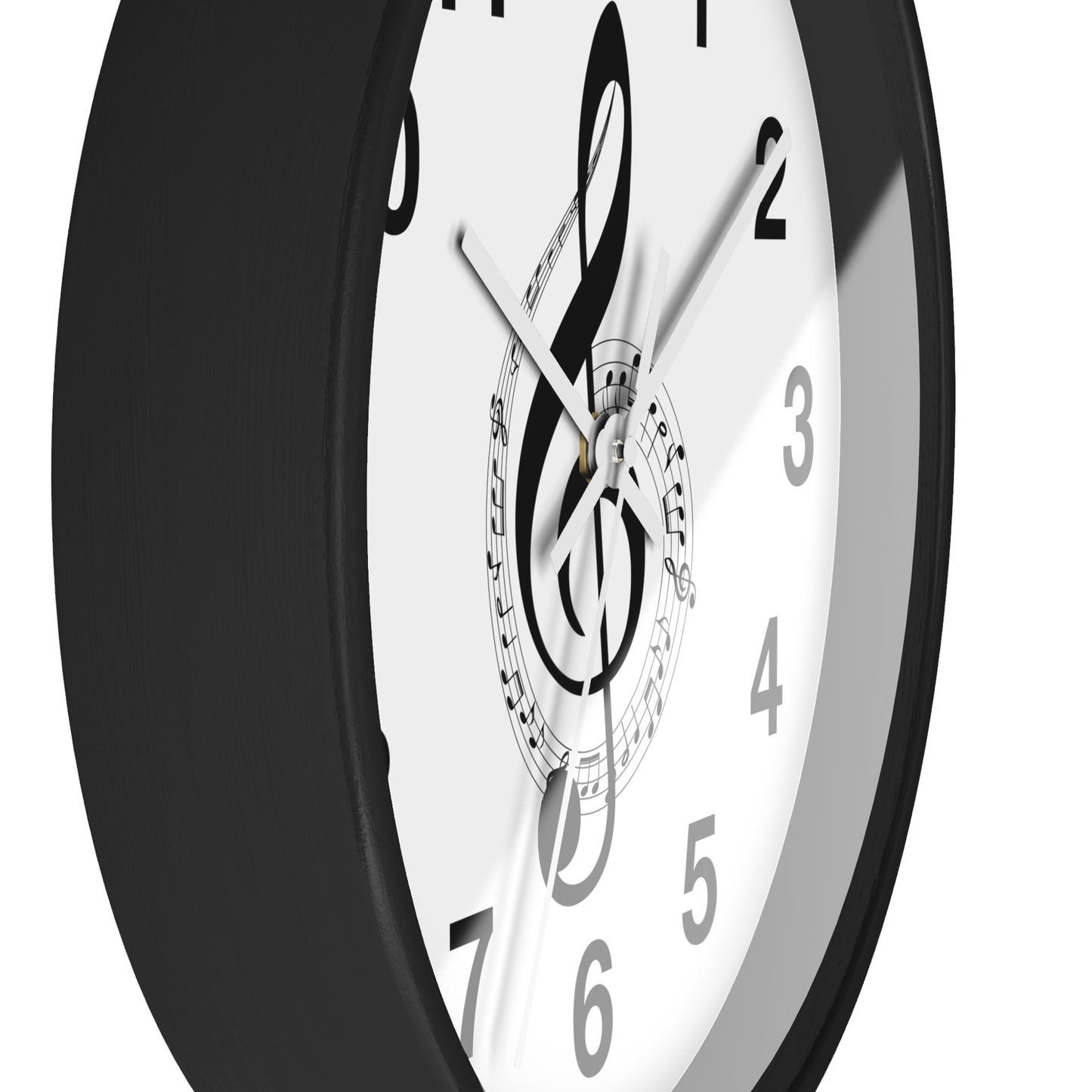 Musical Notes Wall Clock - Perfect for Music Lovers, Home Decor