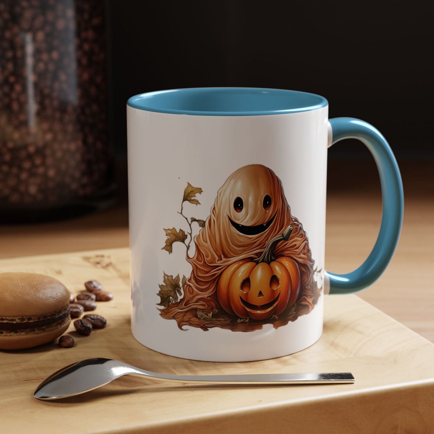 Whimsical Halloween Coffee Mug | Pumpkin-Inspired Drinkware, Cute Fall Decor, Gift for Pumpkin Lovers, Cozy Autumn Vibe