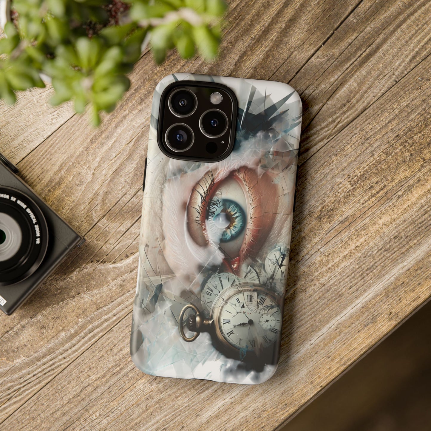 Artistic Eye Phone Case, Unique Smartphone Cover, Whimsical Gift for Art Lovers, Trendy Tech Accessory, Birthday Present, Holiday Gift