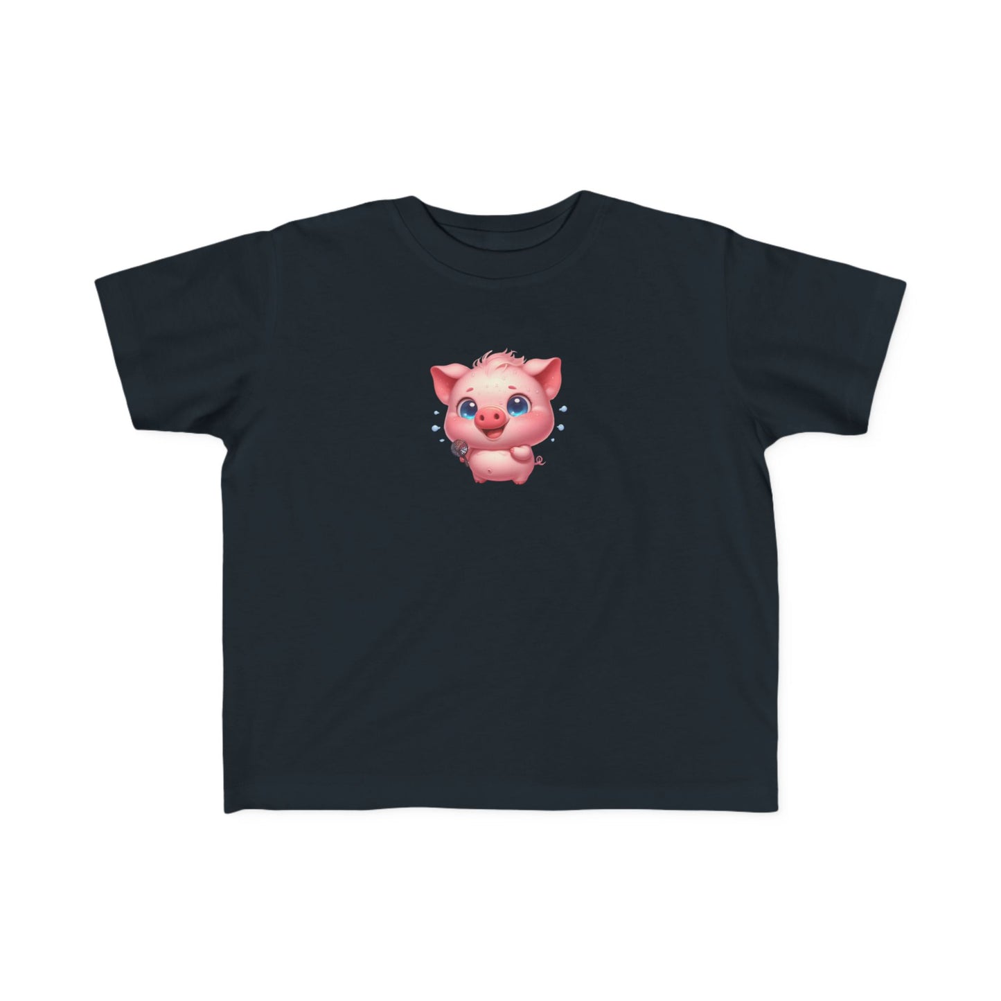 Cute Pig Toddler Tee, Adorable Animal Shirt for Kids, Perfect Baby Gift, Birthday Outfit, Playful Graphic Tee, Toddler Clothing