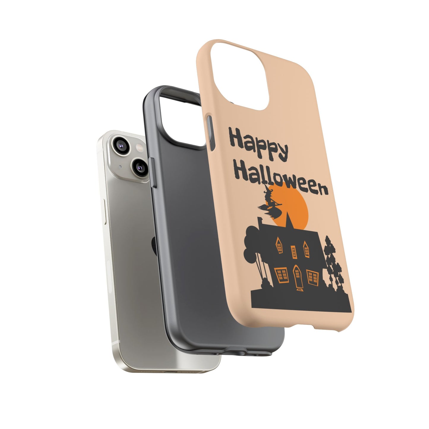 Halloween Phone Case, Spooky Mobile Cover, Tough Case for Phone, Witch Design, Fall Decor, Unique Gift for Halloween
