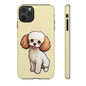 Cute Dog Phone Case, Pet Lover Gift, Custom Phone Cover, Cartoon Dog Case, Durable Phone Accessory