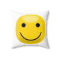 Cheerful Smiley Face Pillow | Happy Home Decor, Gift for Friends, Room Accent, Cozy Pillow, Birthday Gift
