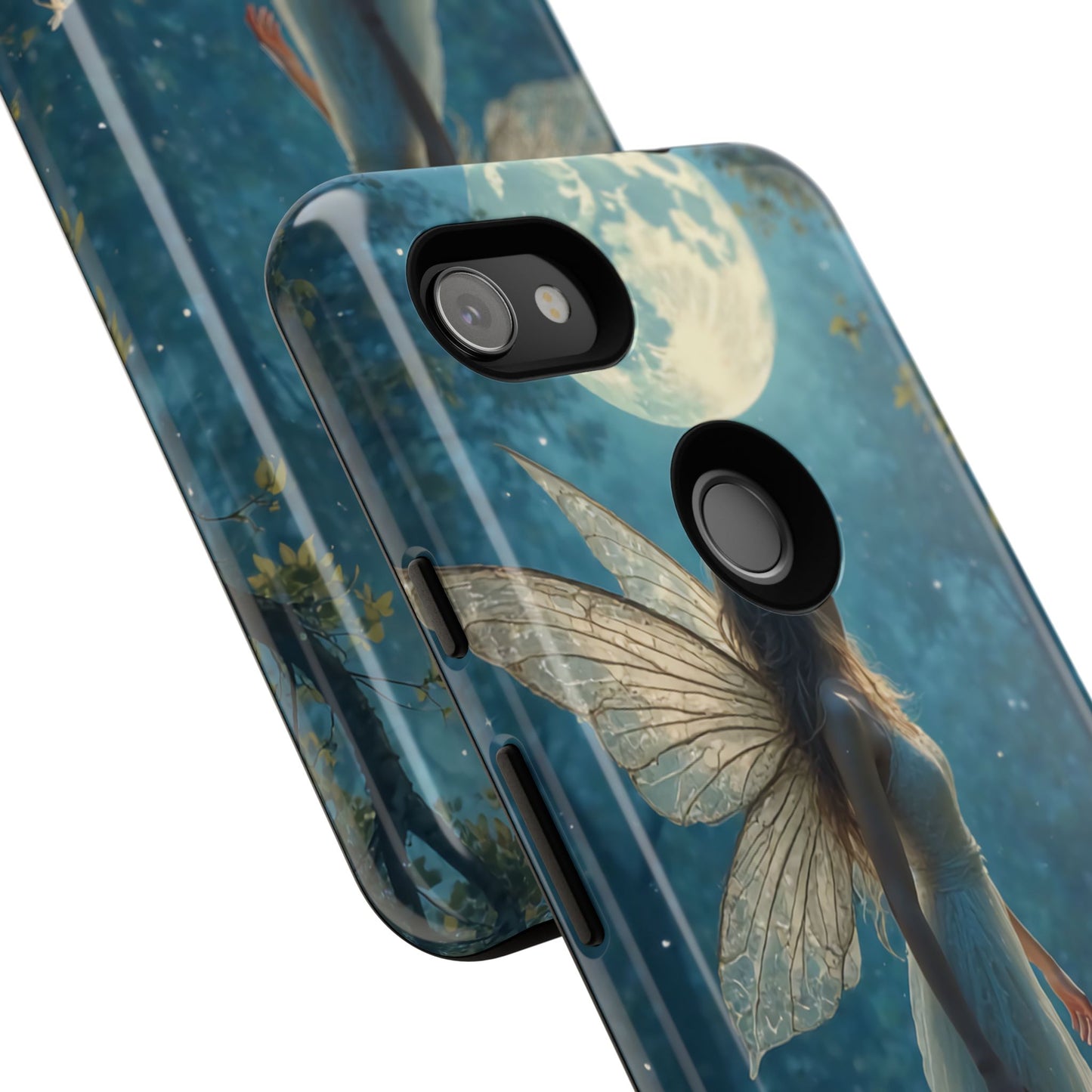 Fairy Moon Phone Case | Tough Cases for Nature Lovers, Fantasy Gift, Boho Phone Accessory, Ethereal Aesthetic, Magical Design