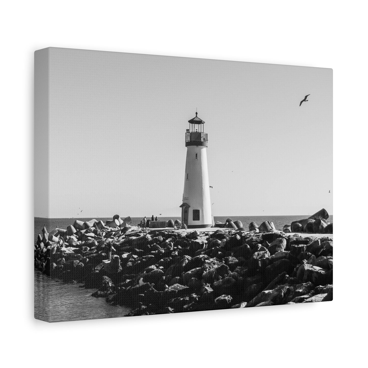 Matte Canvas, Stretched, 1.25" - Lighthouse