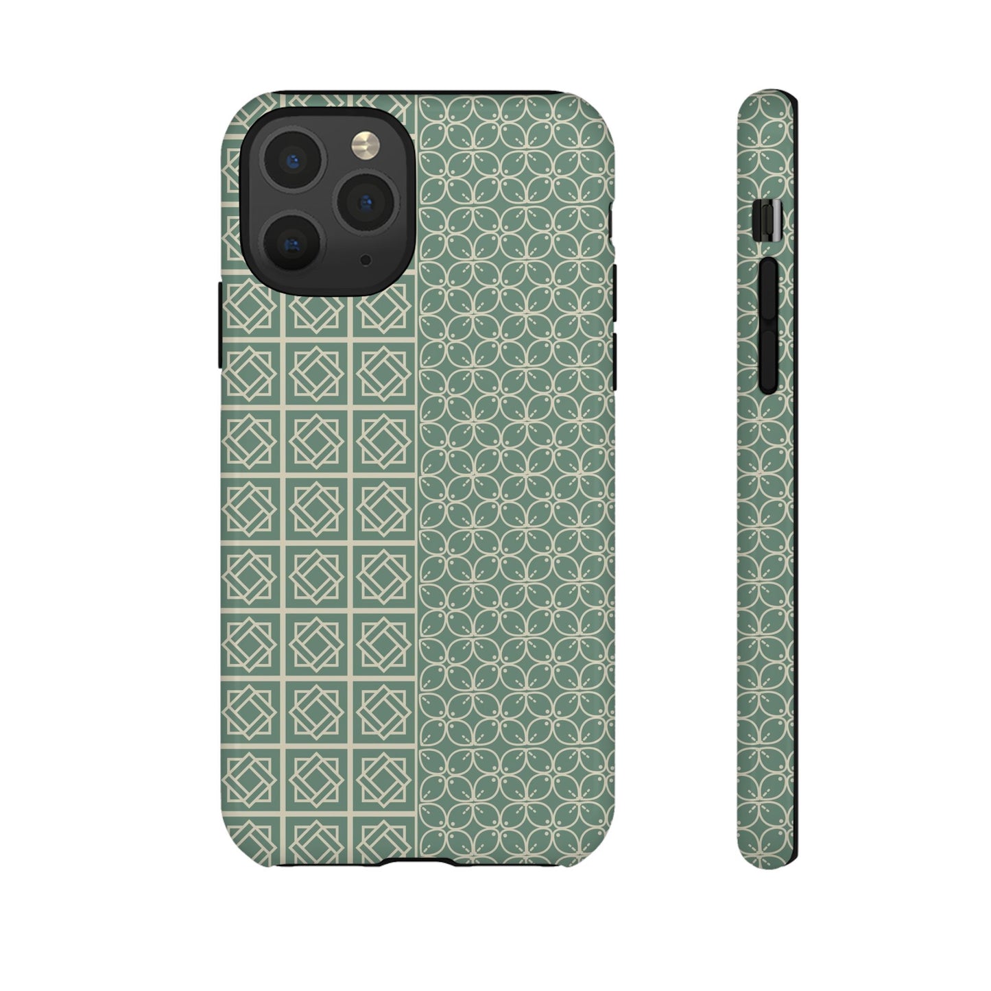 Stylish Phone Case with Geometric Patterns, Tough Cases, Durable Cell Phone Cover, Trendy Smartphone Accessory, Functional Gift Idea