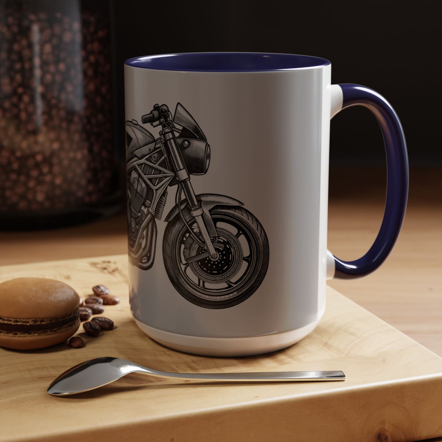 Motorcycle Lover's Accent Coffee Mug, Custom Mug for Bikers, Coffee Cup Gift for Riders, Unique Mug for Motorcycle Enthusiasts, Biking [...]