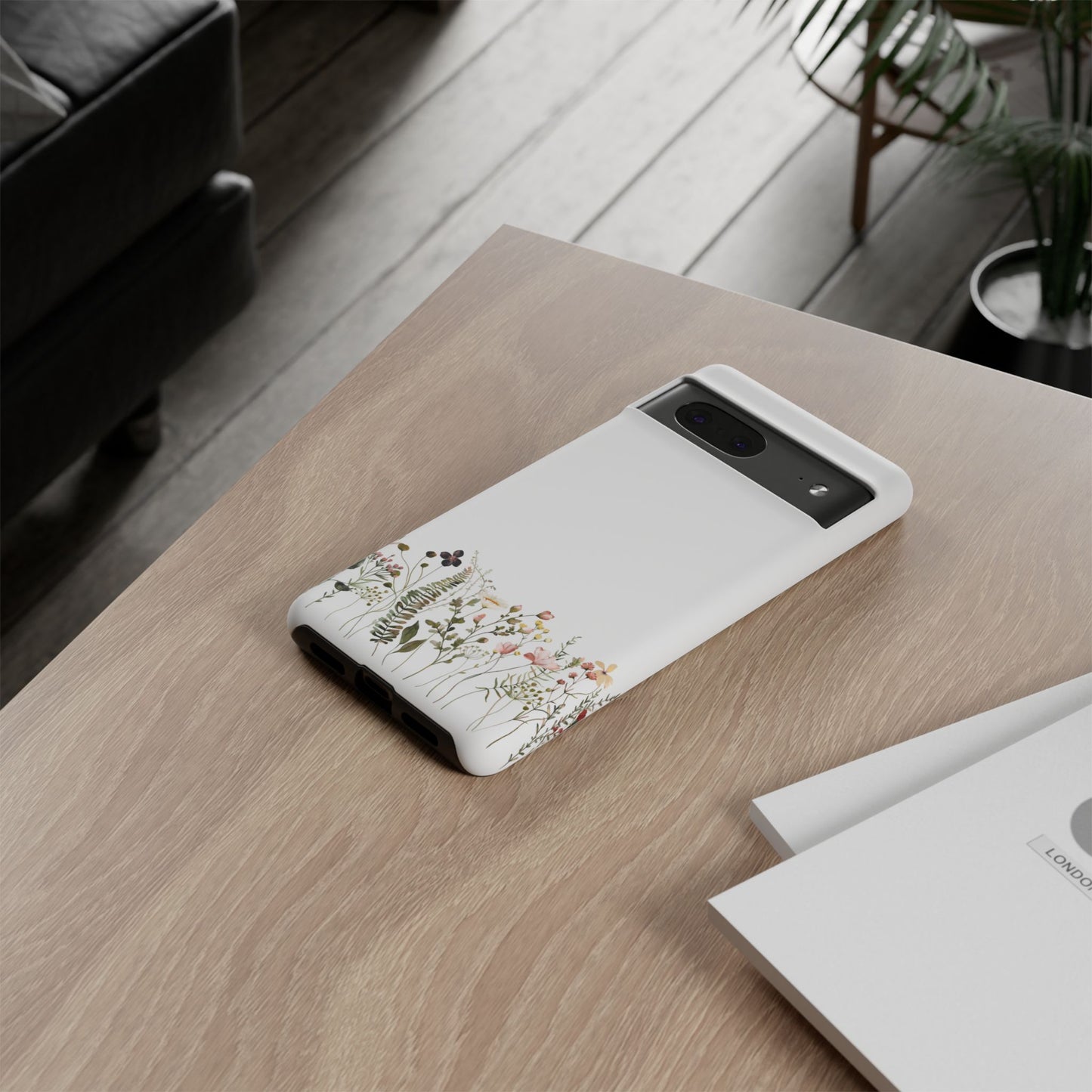 Floral Phone Case - Tough Cases for Nature Lovers, Stylish Floral Design, Phone Protection, Gifts for Her, Eco-Friendly Tech Accessories