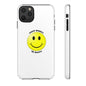 Happy Face Phone Case, Tough Cases, Don’t Worry, Be Happy, Cute Gift for Friends, Positive Vibes, Fun Mobile Accessories