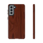 Wood Grain Phone Case, Natural Look, Tough Cases, Durable Protection, Unique Gift for Him or Her, Stylish Accessory