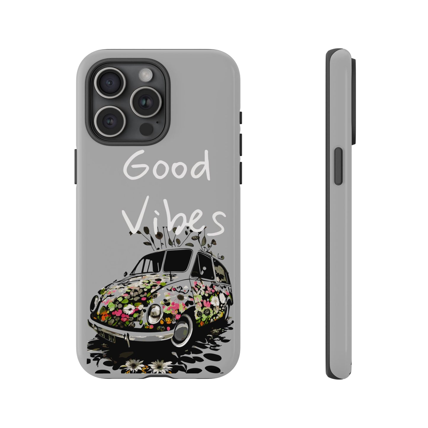 Floral Phone Case | Good Vibes, Phone Accessories, Gift for Her, Trendy Tech, Summer Vibes, Birthday Gift