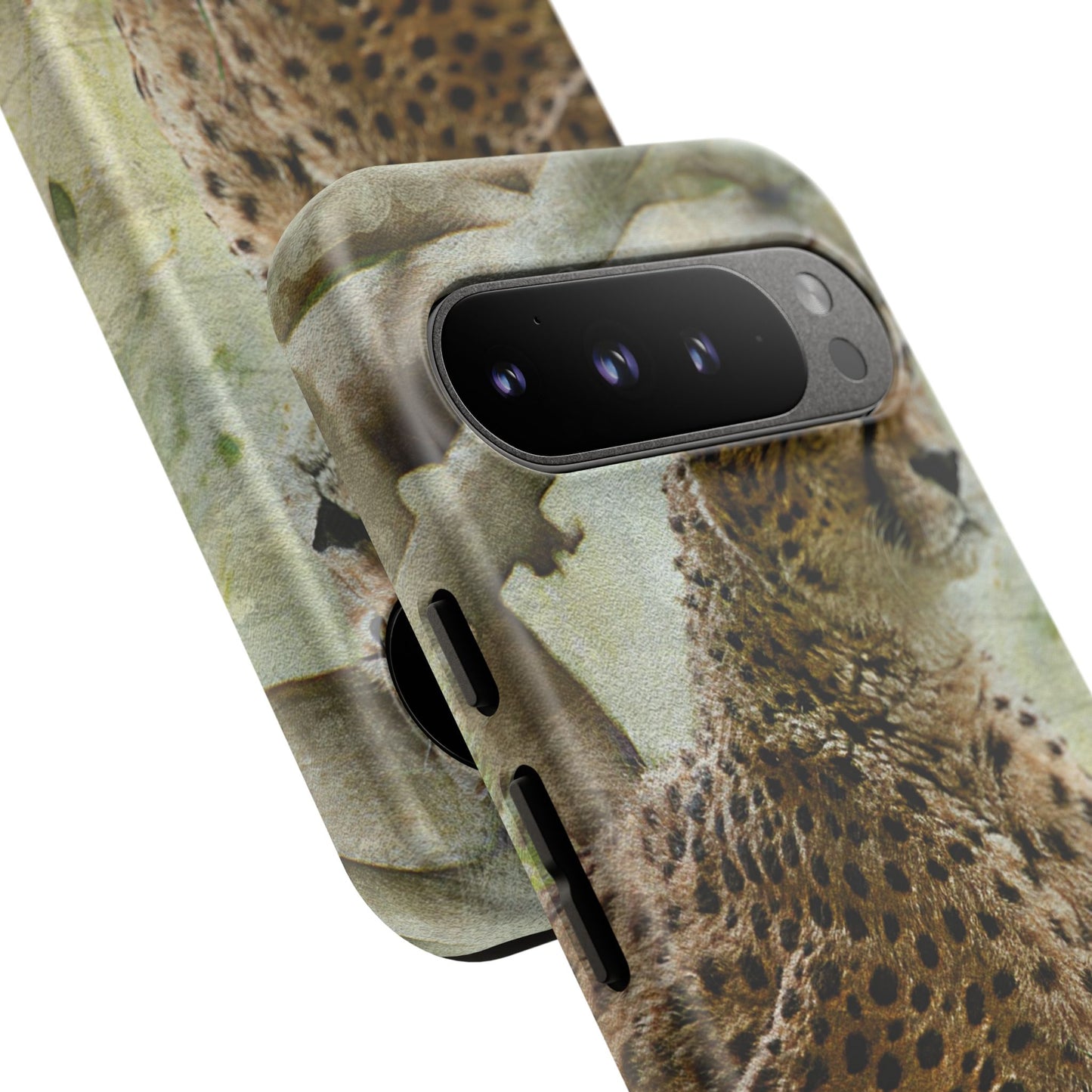 Cheetah Phone Case, Tough Cases, Animal Lover Gift, Wildlife Protection, Eco-Friendly Mobile Cover, Unique Phone Accessory