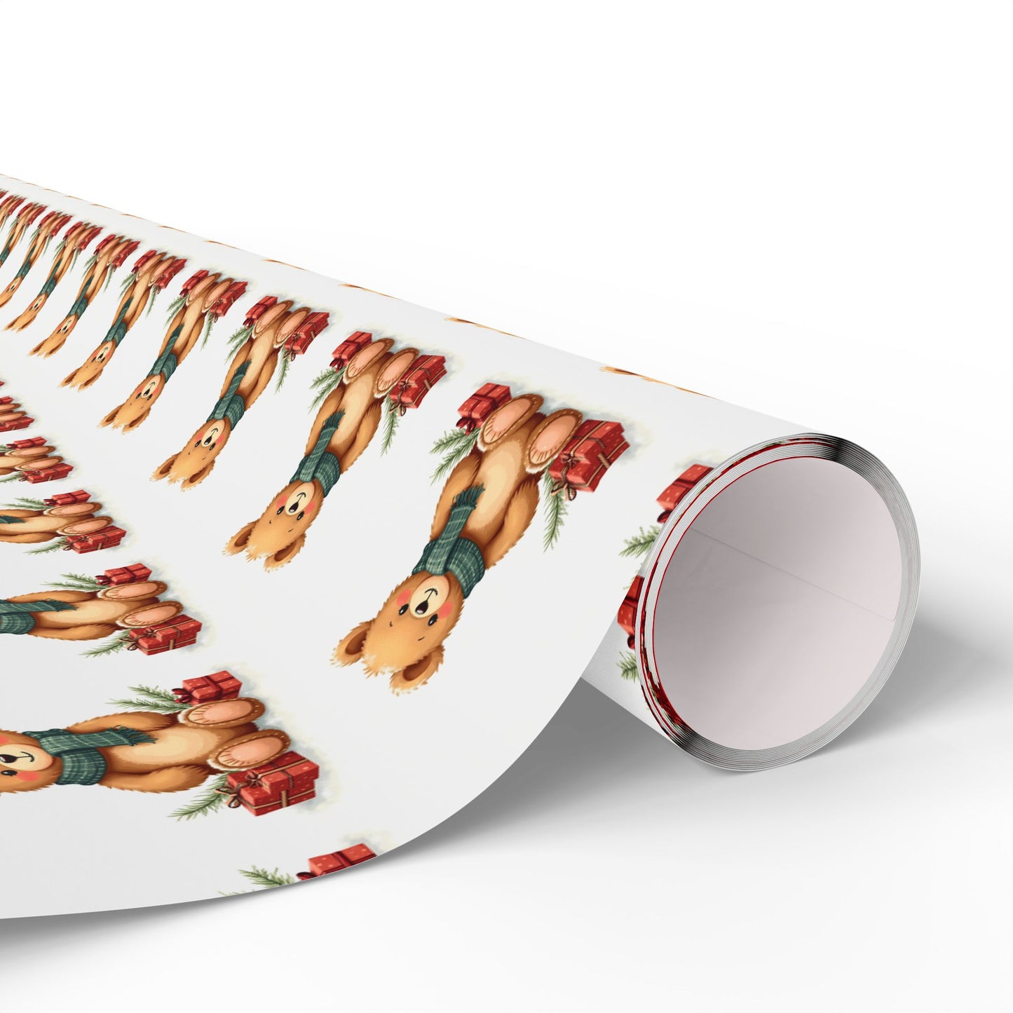 Teddy Bear Bouquet Wrapping Paper – Cute Kids Gift Wrap Roll