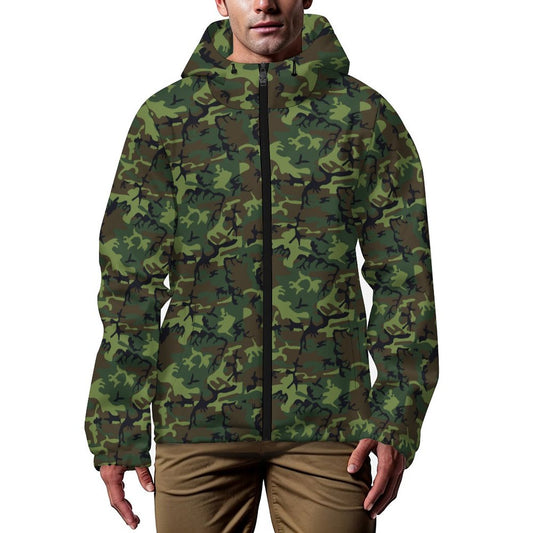 Hooded Short Trench Coat