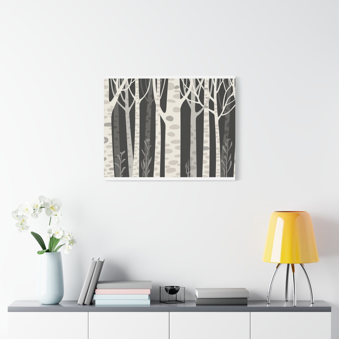 Matte Canvas, Stretched, 1.25" - Trees