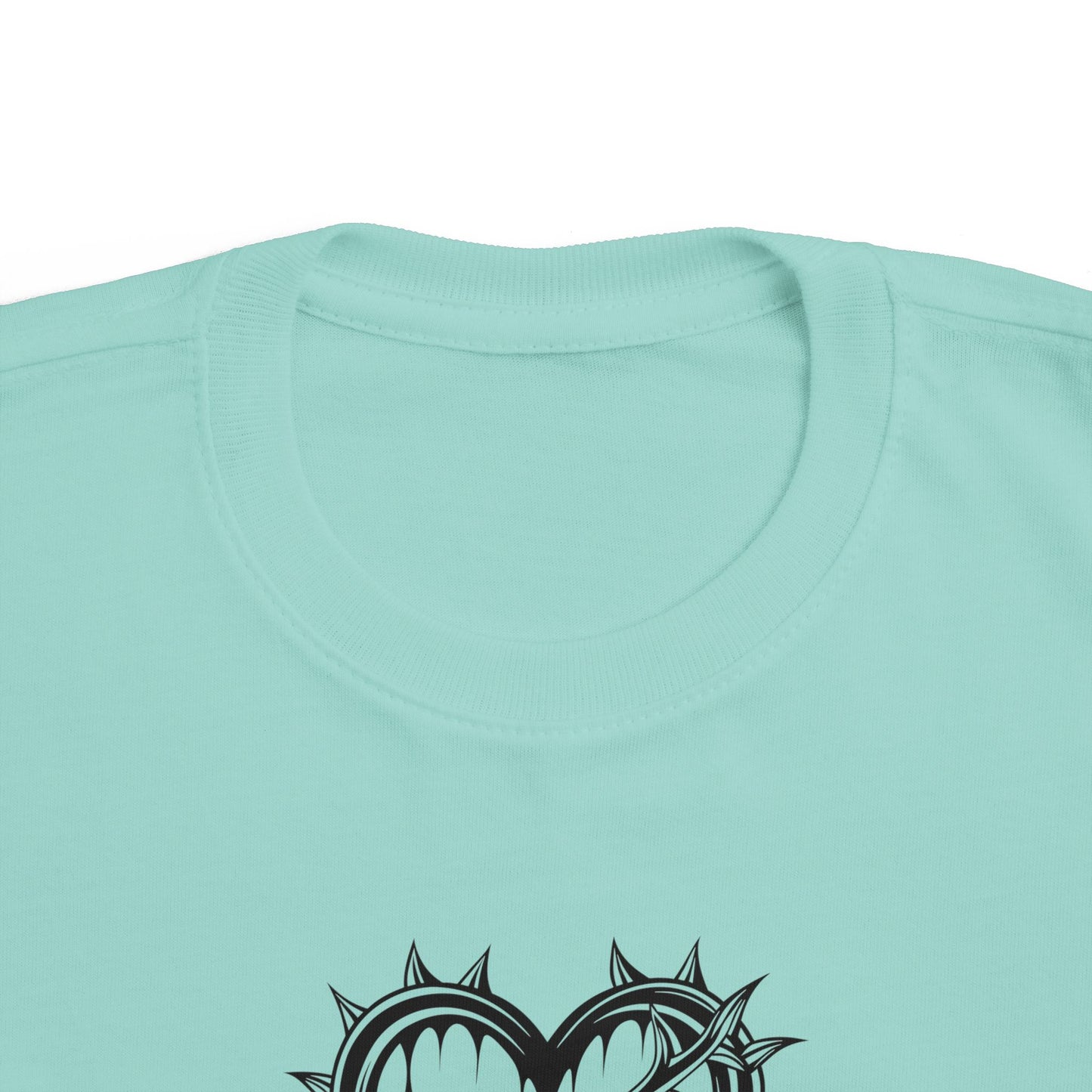 Toddler's Heart & Thorn Tee, Cute Kids T-Shirt, Children's Graphic Shirt, Gift for Toddlers, Cool Summer Outfit