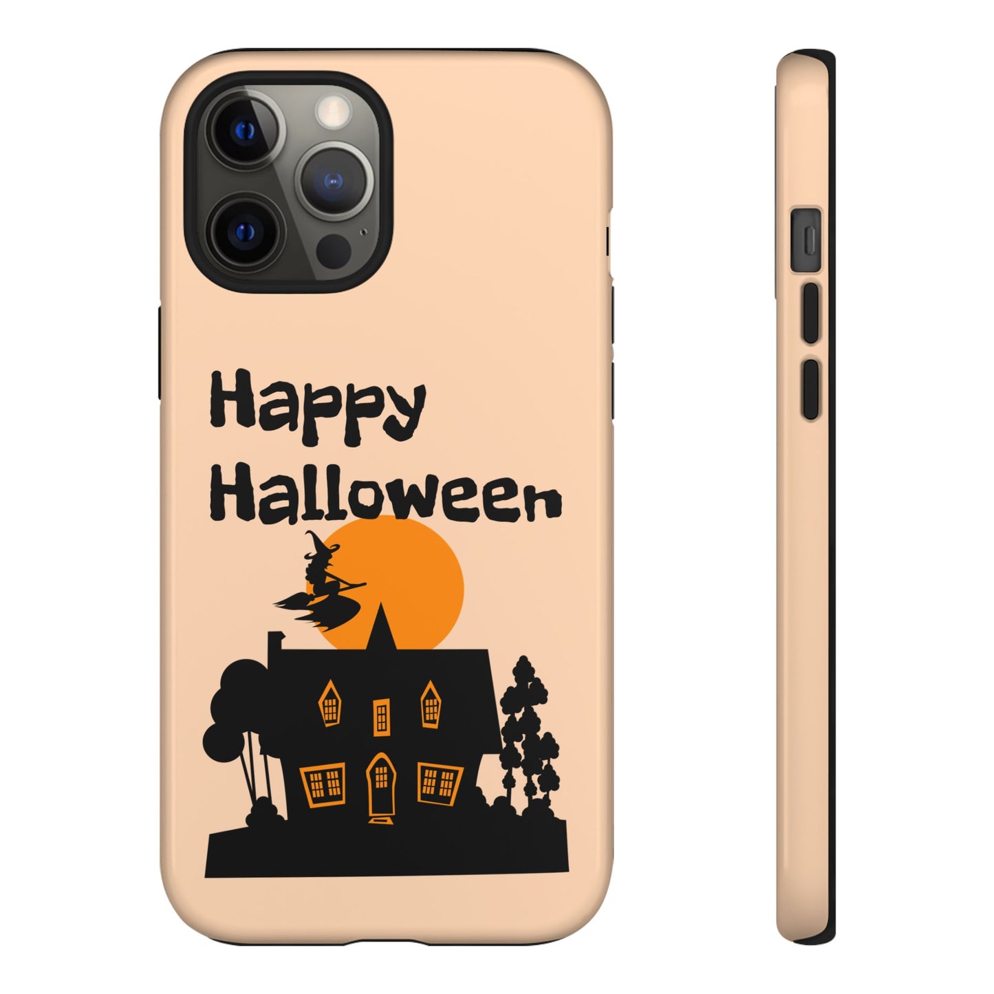 Halloween Phone Case, Spooky Mobile Cover, Tough Case for Phone, Witch Design, Fall Decor, Unique Gift for Halloween