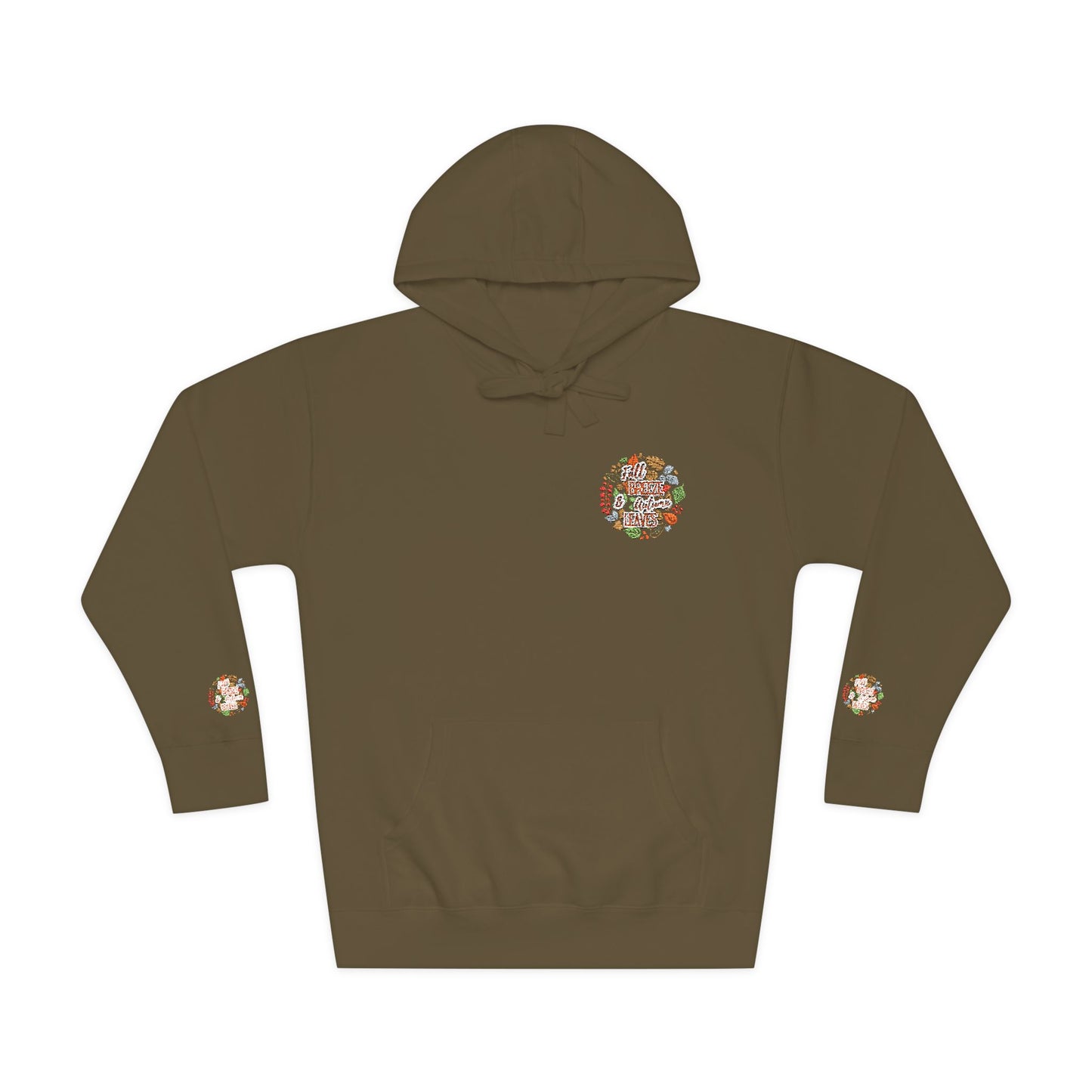 Floral Unisex Fleece Hoodie - Cozy Gift for Nature Lovers, Perfect for Fall, Spring, Birthdays, Relaxation, Outdoor Activities