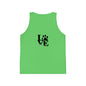 Love Paw Print Kid's Jersey Tank Top | Pet Lover's Gift, Cute Dog Shirt, Summer Outfit, Youth Tank Top, Animal Lover Apparel