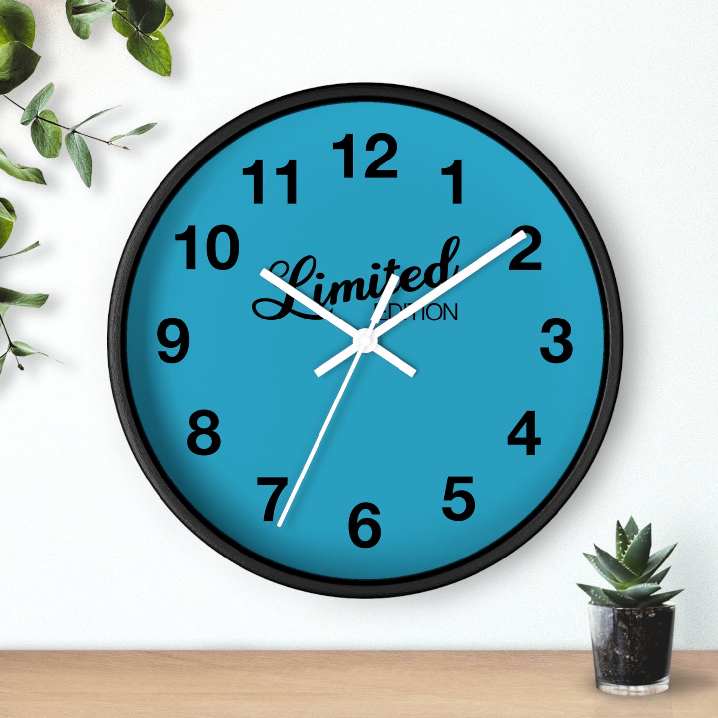 Limited Edition Wall Clock - Modern Home Decor, Timeless Gift, Unique Home Accent, Stylish Wall Art, Perfect for Any Occasion