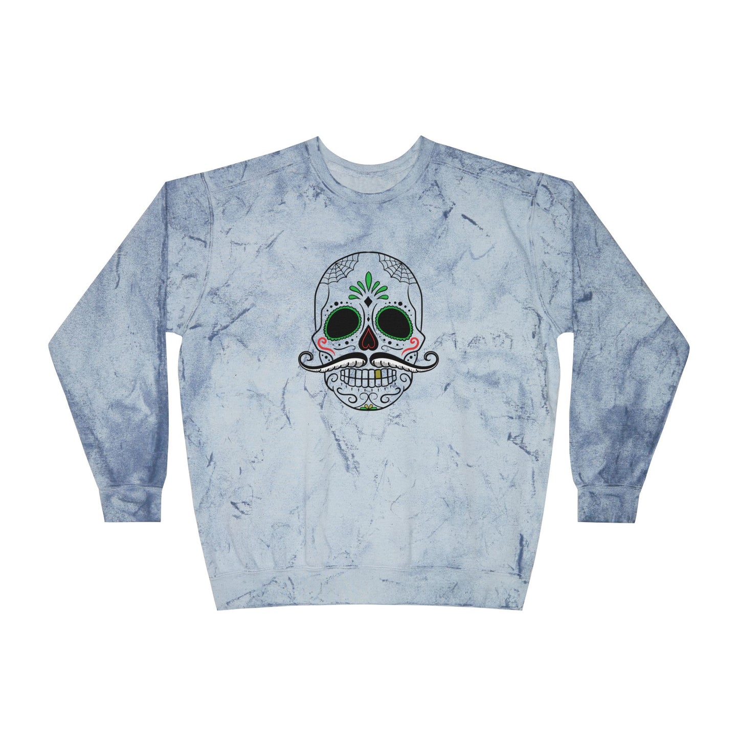 Sugar Skull Crewneck Sweatshirt, Day of the Dead Apparel