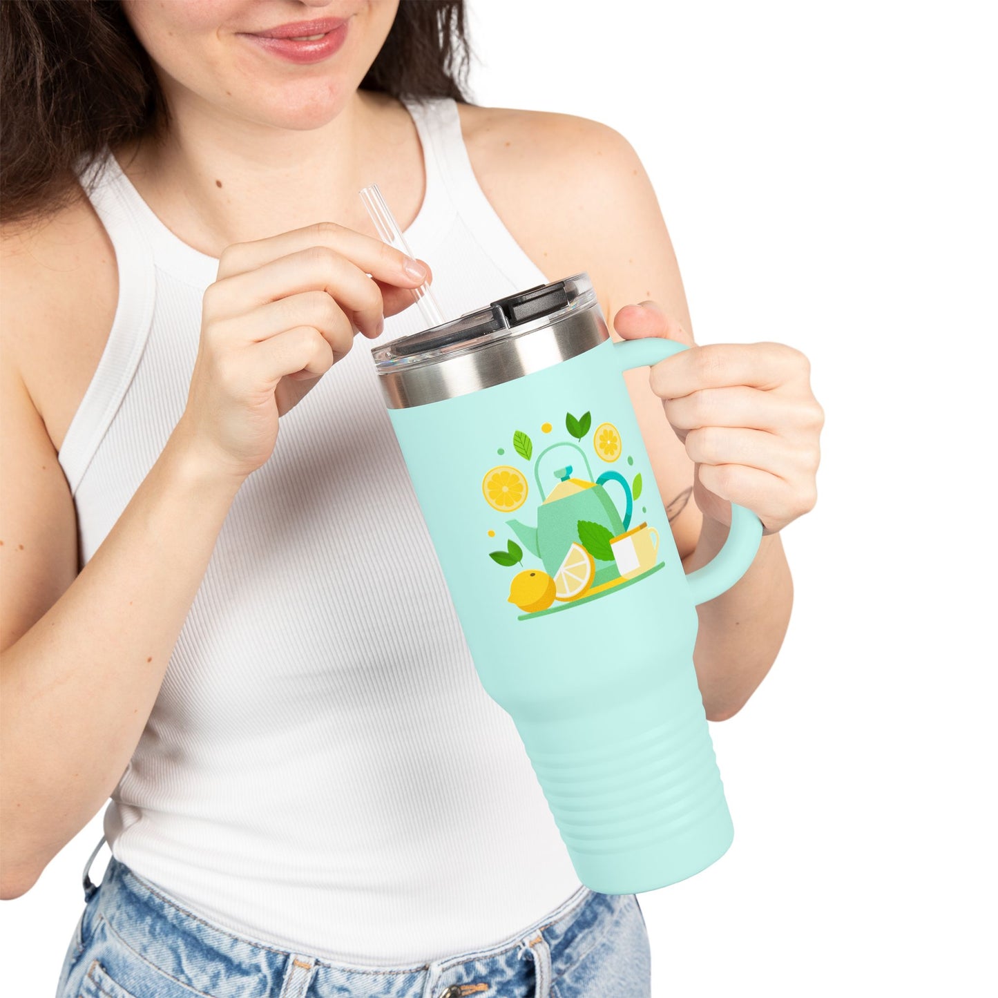 Insulated Travel Mug, 40oz