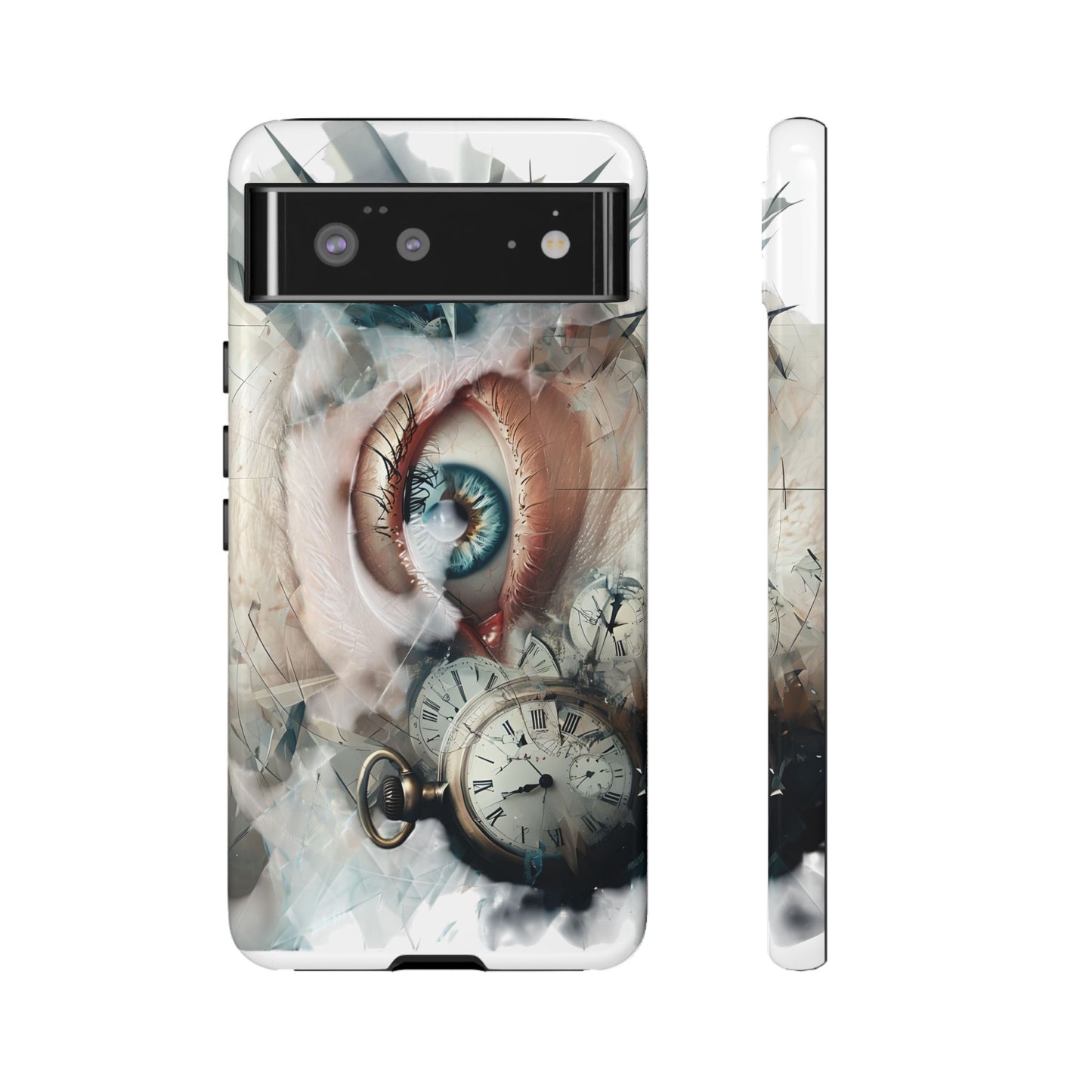 Artistic Eye Phone Case, Unique Smartphone Cover, Whimsical Gift for Art Lovers, Trendy Tech Accessory, Birthday Present, Holiday Gift