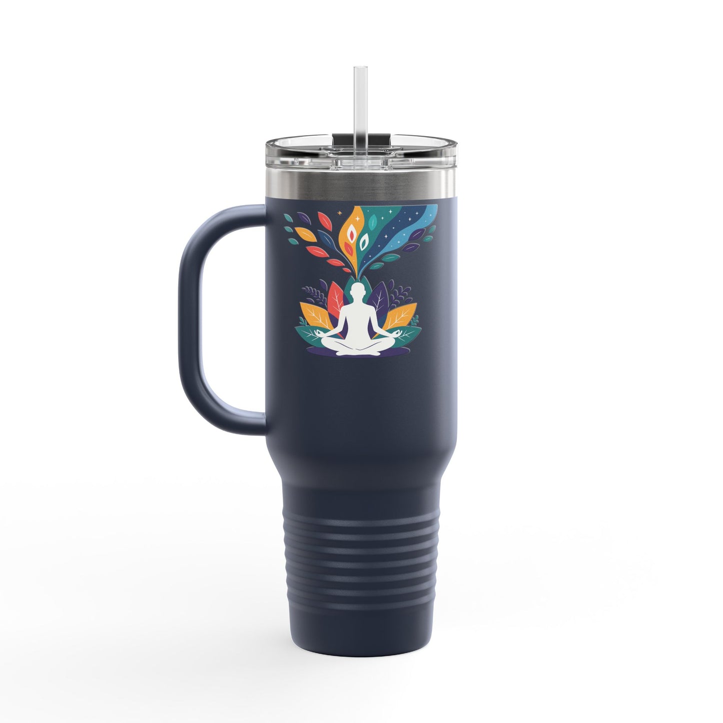 Colorful Yoga Themed Insulated Travel Mug | 40oz | Perfect Gift for Yoga Lovers, Coffee on the Go, Outdoor Adventures, Unique Travel [...]