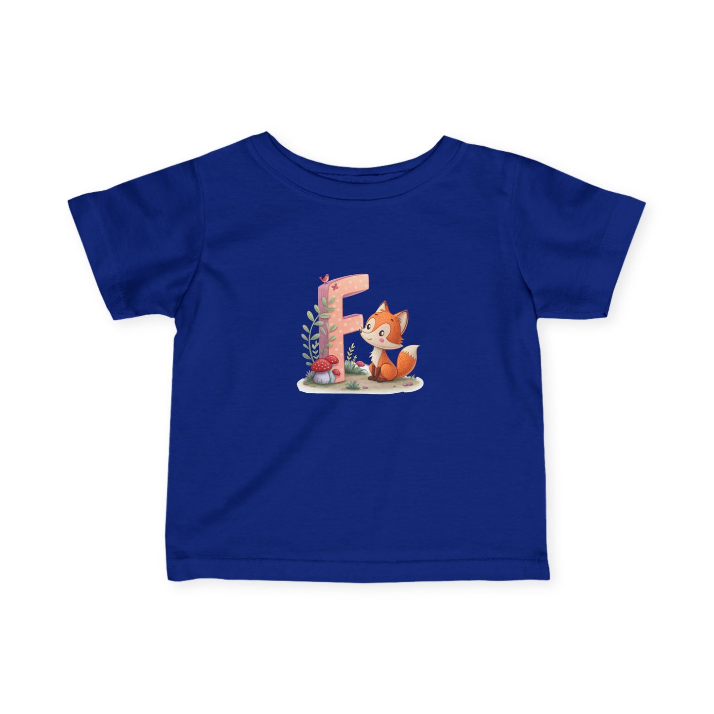 Whimsical Fox Infant Tee, Cute Kids Shirt, Personalized Baby Clothing, Baby Shower Gift, Eco-Friendly Toddler Tee
